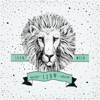 Aslan kafalı logosu