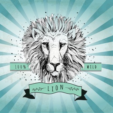 Aslan kafalı logosu