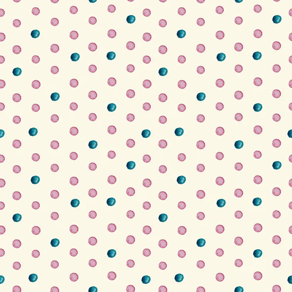 Aquarelle motif pointillé — Image vectorielle