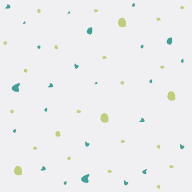 Seamless modeli. Casual polka dot doku. Şık doodle