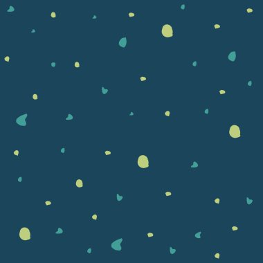 Seamless modeli. Casual polka dot doku. Şık doodle