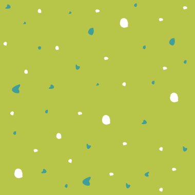 Seamless modeli. Casual polka dot doku. Şık doodle