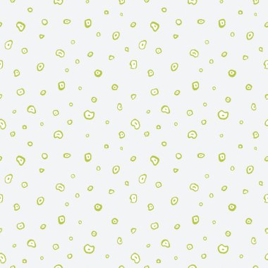 Seamless modeli. Casual polka dot doku. Şık doodle