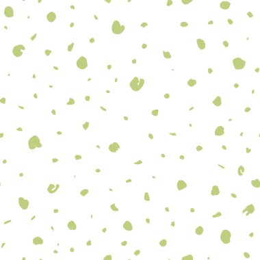 Seamless modeli. Casual polka dot doku. Şık doodle