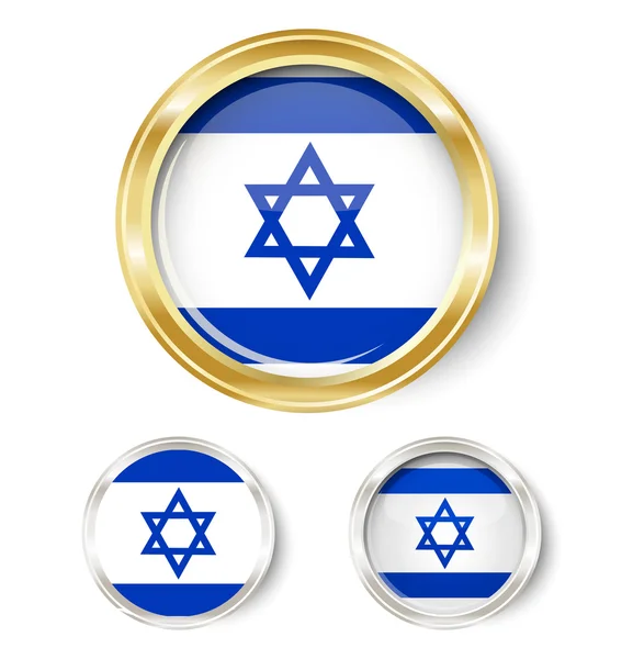 Dag van de onafhankelijkheid van de vlag van Israël — Stockvector