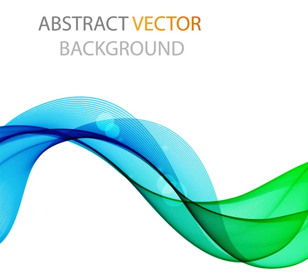 Abstrakt vågor design — Stock vektor