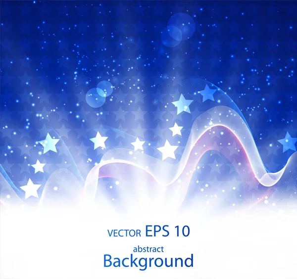 Amerikan bayrağının soyut resim