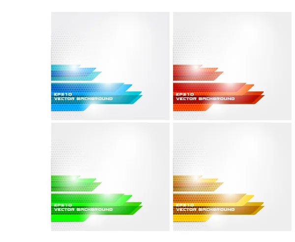 Banner abstracto — Vector de stock