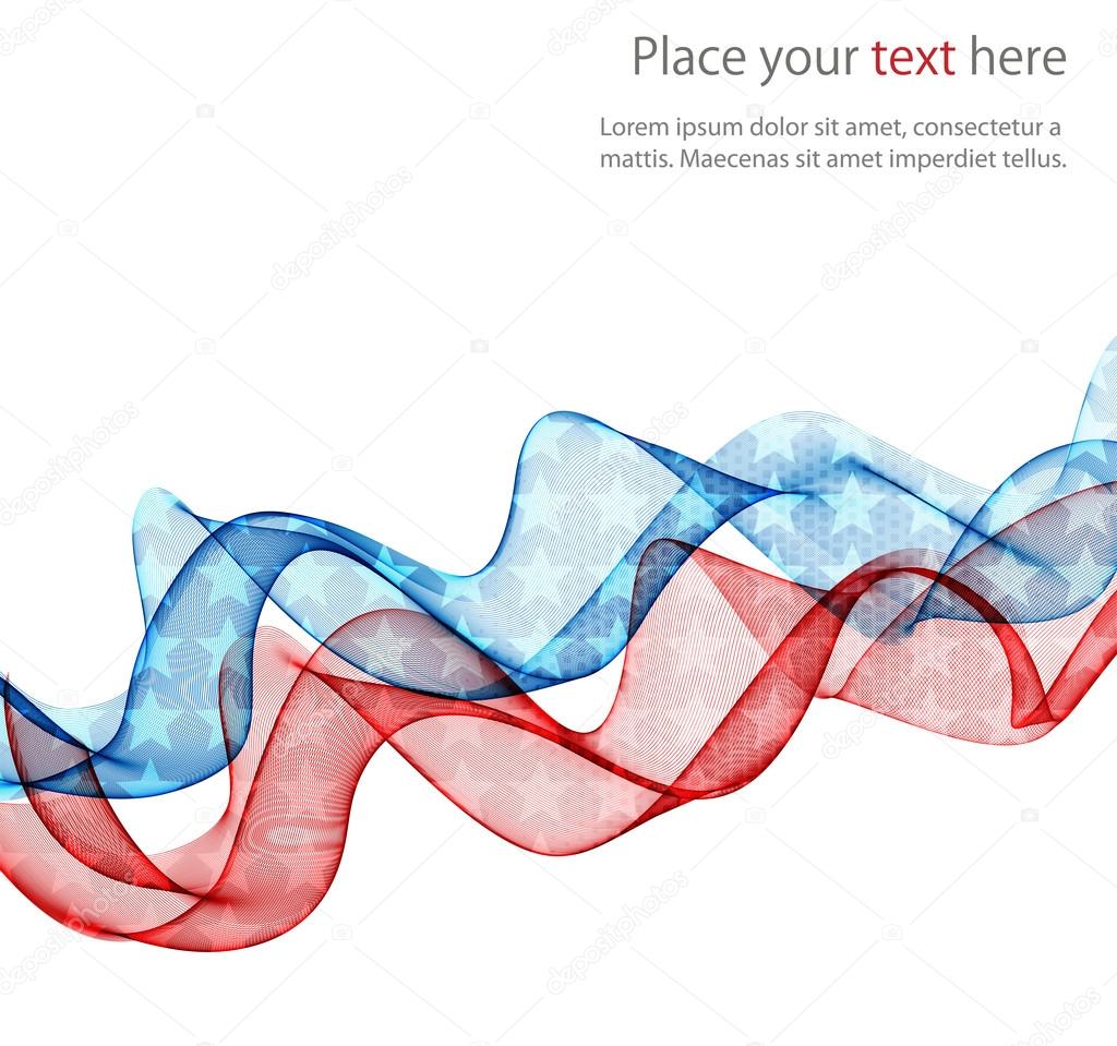 American flag Patriotic  Abstract