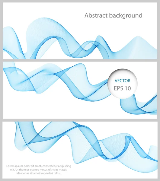 Onda imagens abstratas, design de cores —  Vetores de Stock