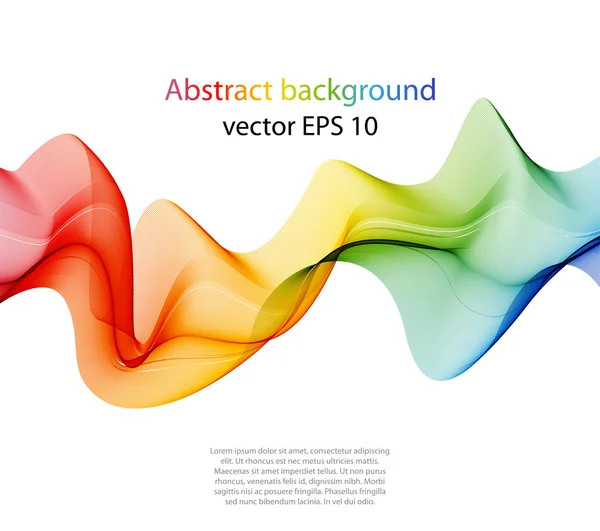 Soyut resim, renk tasarımı dalga