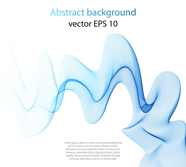 Onda imagens abstratas, design de cores — Vetor de Stock