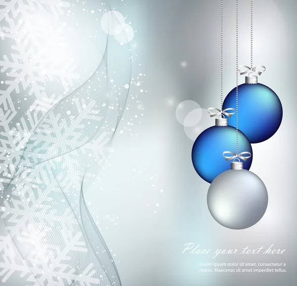 Mutlu Noeller manzara. Vektör mutlu yeni yıl