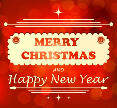 Mutlu Noeller manzara. Vektör mutlu yeni yıl