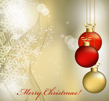 Mutlu Noeller manzara. Vektör mutlu yeni yıl