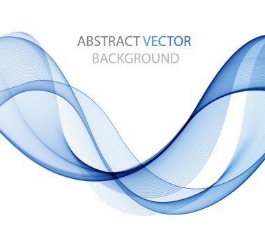 Beyaz soyut renkli dalga