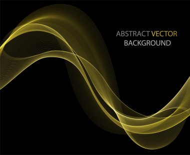 Dalga soyut resim, renk tasarımı soyut dalga siyah renkli.