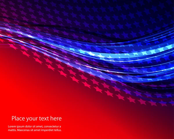 Amerikan bayrağı soyut gösteren resim