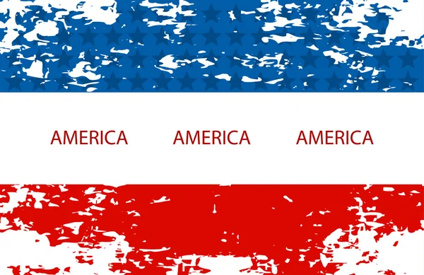 USA star flag design elements vector — Stock Vector