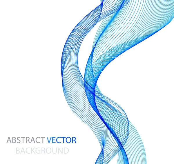 Fondo colorido abstracto con onda, vector — Archivo Imágenes Vectoriales