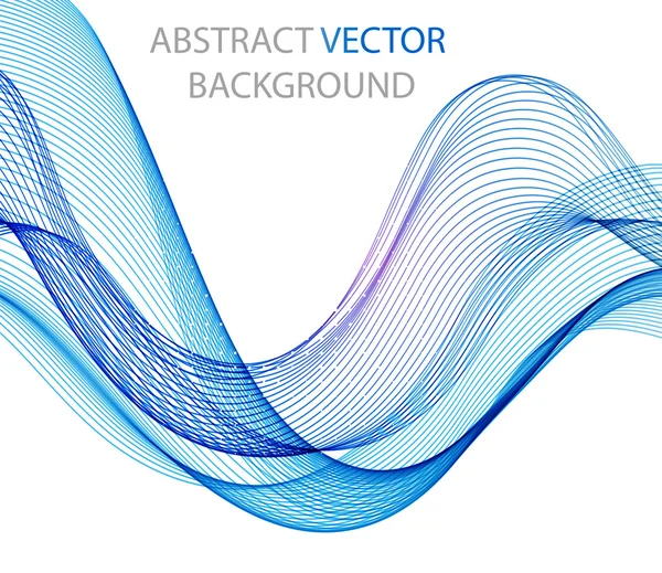 Abstract kleurrijke achtergrond met wave, vector — Stockvector