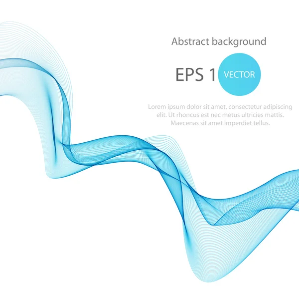 Abstract kleurrijke achtergrond met wave, vector — Stockvector