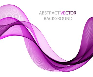 Dalga ile renkli arka plan, vektör