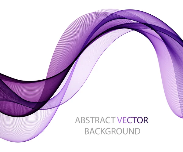 Abstrakt färgstarka bakgrund med våg, vektorgrafik — Stock vektor