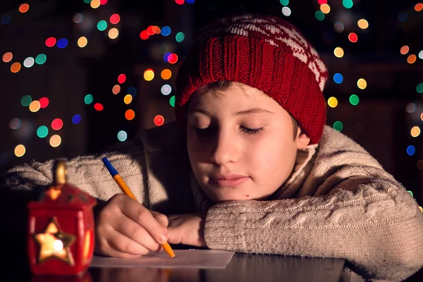 Lettera a Babbo Natale — Foto Stock