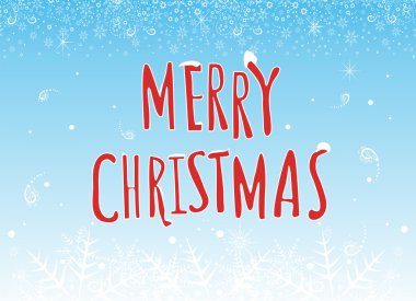 Merry christmas kış arka plan