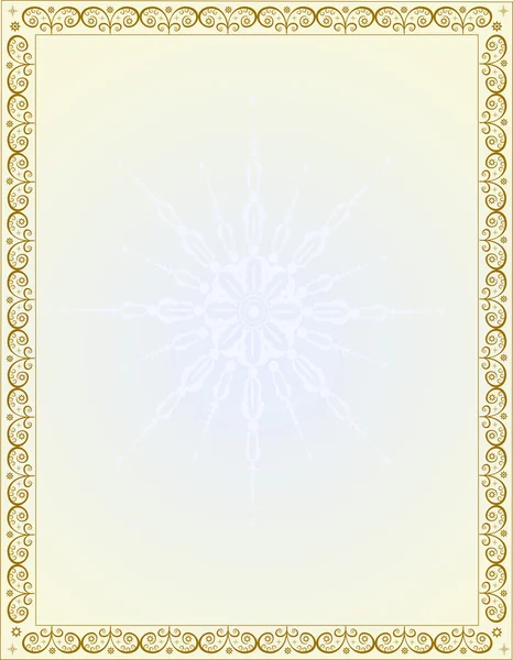 Vektör vintage kenarlık çerçevesi Noel simgeleri ile