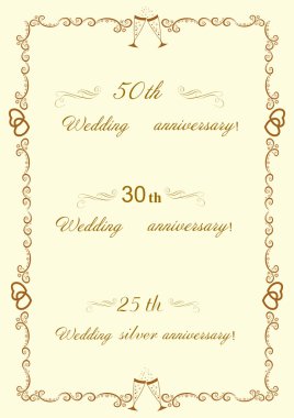 Tebrikler düğünü çerçevelerle