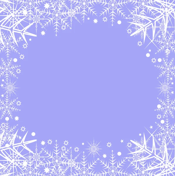 Kar taneleriyle kış arkaplanı