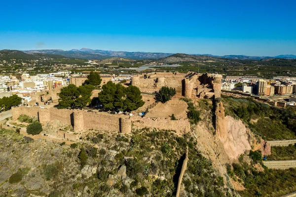 Luftaufnahme Der Mittelalterlichen Burg Onda Der Nähe Der Hauptstadt Der — Stockfoto
