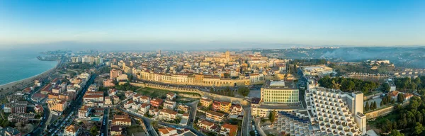 Letecký Pohled Historické Centrum Tarragony Římskými Gotickými Zříceninami — Stock fotografie