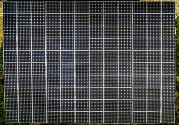 Giant Solar Panel Grid — Stock Photo, Image