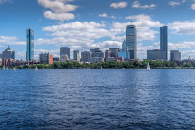 Cambridge 'den Boston manzarası