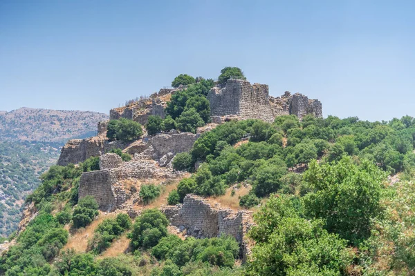 13Th Century Islam Nimrod Fortress Built Crusaders Golan Heights Israel — Stock Photo, Image