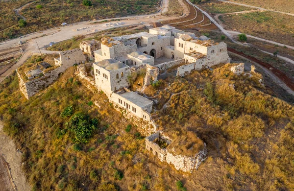 Migdal Tzedek Migdal Afek Medieval Fortification Castle Complex Rosh Haayin — Stock Photo, Image