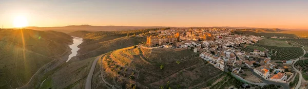 Castillo Bury Hammam Banos Encina Mancha Tartomány Spanyolország Régi Középkori — Stock Fotó