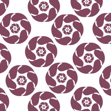 Çemberli soyut, pürüzsüz, dairesel bir şekil. Geometrik şekil, yuvarlak şekil