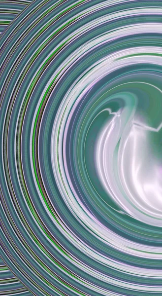 Abstract green blue and white background. Device screen. Art trippy digital backdrop. Curved shapes illustration. Vibrant banner. Template. Wave effect. Swirl. Marble texture. Whirlpool tunnel
