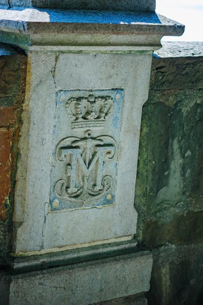 Details in het kasteel van Miramare in Triëst, Italië — Stockfoto