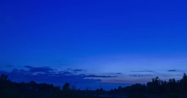 EVENING to night Timelapse footage — Stok Video