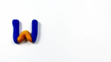 Plasticine stop motion animasyonu yaygın bir kısaltma olan WTF oluşturur