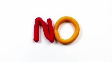Plasticine stop motion animasyonunu evet hayır 'a çevirmek