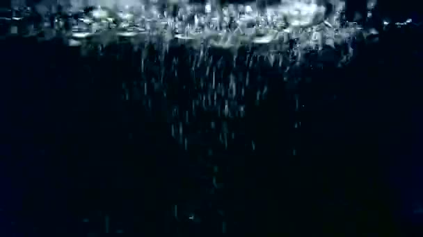 Водяні бульбашки кипіння — стокове відео
