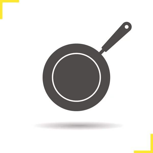 Frying pan icon — Stock Vector