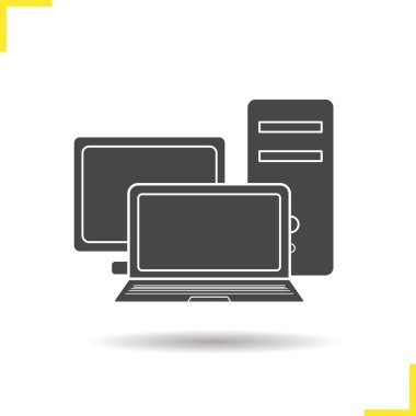 Gölge bilgisayar simgelerini bırak