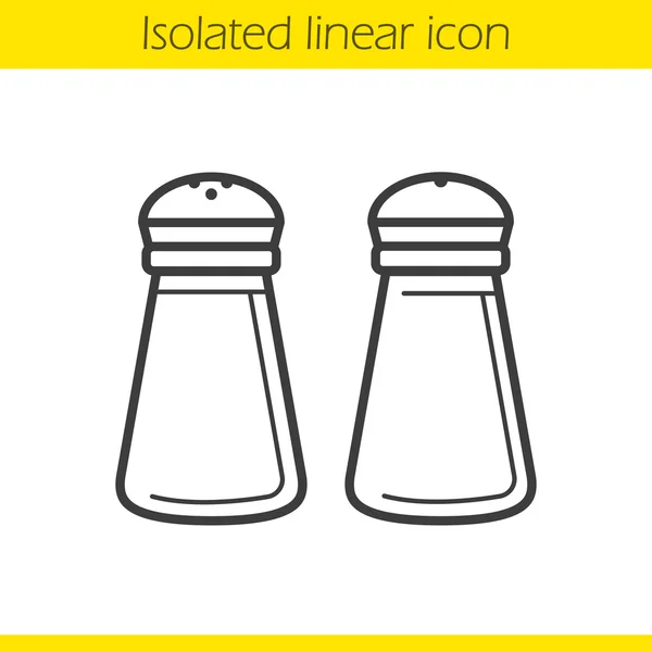 Иконка соляных и перцовых шейкеров — стоковый вектор